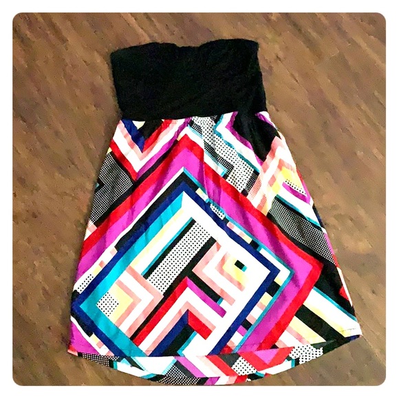 Roxy Strapeless Summer Dress - Picture 1 of 3